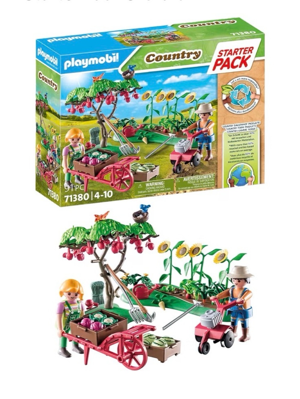 NWT Playmobil Country Garden Orchard Starter Pack